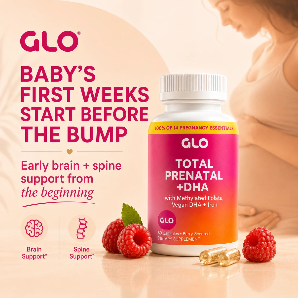 GLO Total Prenatal + DHA